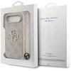 Dėklas Guess PU 4G Metal Logo Strap Case for Apple iPhone Air rožinės spalvos