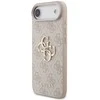 Dėklas Guess PU 4G Metal Logo Strap Case for Apple iPhone Air rožinės spalvos