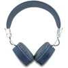 Guess ausinės Bluetooth ENC GUBH70PGTSPSB mėlynos spalvos Grained Classic Round Shape
