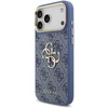Dėklas Guess 4G Big 4G Classic Logo Case, skirta iPhone 18 Pro Max / 17 Pro Max – mėlyna ir auksinė