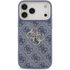 Dėklas Guess 4G Big 4G Classic Logo Case, skirta iPhone 18 Pro Max / 17 Pro Max – mėlyna ir auksinė