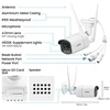 HiSmart HS084264 Smart Outdoor Camera 4MP