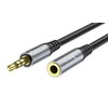 Kabelis AUX lizdas 3,5 mm - 3,5 mm Hoco 2 m UPA20 juodas