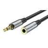Audio prailgintuvas Hoco UPA20 3,5mm į 3,5mm (p-m) juodas