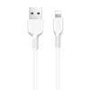 USB A tipo į „Lightning“ tipo laidas Hoco 2,4A, 1 m x 20 baltų