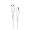USB kabelis Hoco X37 Cool Power microUSB 1.0m baltas