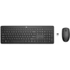 Klaviatūra Klaviatūros ir pelės komplektas HP 235, EN, juoda, belaidė
