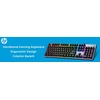 Klaviatūra HP K500Y/F USB Membrane Klaviatūra žaidimams RGB / ENG