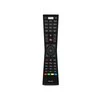 HQ LXP3231 TV remote control JVC RM-C3231 NETFLIX YOUTUBE Juodas