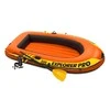 Oars Intex Explorer Pro 300 komplektas pripučiama valtis su irklais ir siurbliu Raudona/Geltona