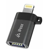 iPEAX ADAPTER OTG LIGHTNING / USB-A (female) Juodas