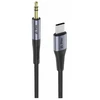 iPEAX ADAPTER USB-C / 3.5 MM JACK 1.5 M Juodas