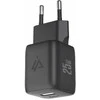 iPEAX GaN sieninis įkroviklis 25 W (USB-C + USB-A), Juodas