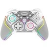 „iPega 9666BH“ „Bluetooth“ RGB žaidimų pultas, skirtas „Android“ / „iOS“ / „PS3“ / „PS4“ / „PC“ / „N-Switch“ Baltas
