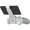 „iPega 9666BH“ „Bluetooth“ RGB žaidimų pultas, skirtas „Android“ / „iOS“ / „PS3“ / „PS4“ / „PC“ / „N-Switch“ Baltas