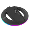 iPega P5S025S vertikalus stovas su RGB, skirtas PS5 Slim Juodas