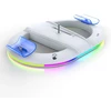 iPega P5S045 vertikalus įkrovimo stovas su RGB, skirtas PS5/PS5 Slim Baltas
