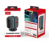 iPega SW2051 Charger Dock with RGB for JoyCon Controllers Nintendo Switch 2 juodos spalvos