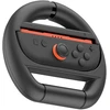 „iPega SW2054“ lenktyninis vairas, skirtas „JoyCon“ valdikliams, „Nintendo Switch 2“, juodas