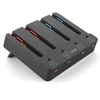 iPega SW2081 Charger Dock for JoyCon Controllers Nintendo Switch 1/2 Juodas
