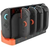 iPega SW2185 Charger Dock for JoyCon Controllers Nintendo Switch 2 juodos spalvos