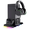 iPega XBX024S daugiafunkcis įkrovimo RGB stovas su aušinimu, skirtas XBOX
