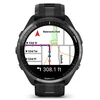 Garmin Išmanusis laikrodis Forerunner® 965, Pilkos anglies spalvos korpusas su juodos ir pilkos spalvų dirželiu