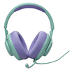 JBL Quantum 100M2 laidinės žaidimų ausinės su mikrofonu, Violetinės ir elektrinės spalvos