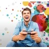 Į ausį įkišamos Ausinės su mikrofonu JVC HA-FX7G-AE "Gumy for Gaming", mėlynos