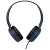 JVC, HA-S33UC-AU, mėlynos sp. dinaminės ausinės, mikrofonas