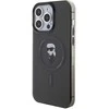 Apple iPhone 15 Pro Max Karl Lagerfeld dėklas IML Ikonik MagSafe (KLHMP15XHFCKNOK) juodos spalvos