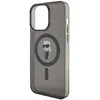 Apple iPhone 15 Pro Max Karl Lagerfeld dėklas IML Ikonik MagSafe (KLHMP15XHFCKNOK) juodos spalvos