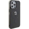 Apple iPhone 15 Pro Max Karl Lagerfeld dėklas IML Ikonik MagSafe (KLHMP15XHFCKNOK) juodos spalvos