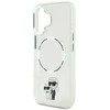 Karl Lagerfeld IML Karl and Choupette MagSafe Apple iPhone 16 dėklas telefonui skaidrus