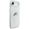 Karl Lagerfeld IML K&CH Heads Metal Frame MagSafe dėklas skirtas Apple iPhone Air skaidrus