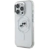 Karl Lagerfeld IML K&CH Heads Metal Frame MagSafe Apple iPhone 16 Pro Max dėklas telefonui skaidrus