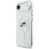 Karl Lagerfeld IML K&CH Heads Metal Frame MagSafe dėklas skirtas Apple iPhone Air skaidrus