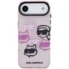 Karl Lagerfeld IML Multi K&CH Heads dėklas skirtas Apple iPhone Air Rožinė