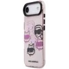 Karl Lagerfeld IML Multi K&CH Heads dėklas skirtas Apple iPhone Air Rožinė