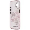 Karl Lagerfeld IML Multi K&CH Heads dėklas skirtas Apple iPhone 17 Rožinė
