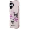 Karl Lagerfeld IML Multi K&CH Heads dėklas skirtas Apple iPhone 17 Rožinė