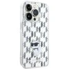Karl Lagerfeld dėklas, skirtas iPhone 15 Pro Max 6,7 KLHCP15XHNCMKLT permatomas HC IML C Monogram