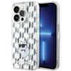 Karl Lagerfeld dėklas, skirtas iPhone 15 Pro Max 6,7 KLHCP15XHNCMKLT permatomas HC IML C Monogram