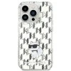 Karl Lagerfeld dėklas, skirtas iPhone 15 Pro Max 6,7 KLHCP15XHNCMKLT permatomas HC IML C Monogram