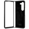 Dėklas Karl Lagerfeld KLHCZFD5SNIKBCK WITH FOLD5 HARDCASE Juodas/Juodas SILICONE ICONIK