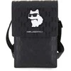 Karl Lagerfeld krepšys Saffiano Monogram Choupette (KLWBSAKHPCK) juodos spalvos