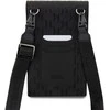 Karl Lagerfeld KLWBSAKHPKK Handbag – dėklas telefonui juodos spalvos Saffiano Monogram Ikonik