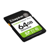 „Kingston Technology“ 64 GB SDXC Canvas Select Plus Gen3 100 MB/s C10 UHS-I U1 V10 atminties kortelė