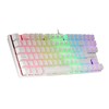 „Mars Gaming MK80“ mechaninė žaidimų klaviatūra RGB / rudas jungiklis / JAV