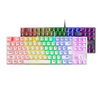 „Mars Gaming MK80“ mechaninė žaidimų klaviatūra RGB / rudas jungiklis / JAV